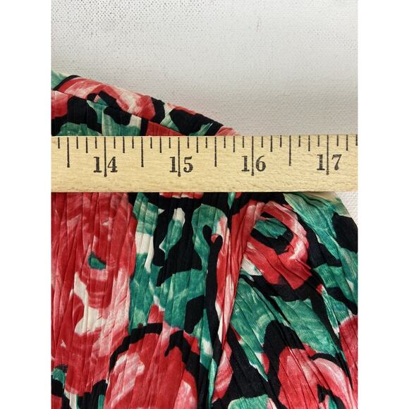 Vintage 80s Outlines Deborah Kuchme 100%Silk Rose Jacket Made in Hong Kong (515) - Picture 16 of 16